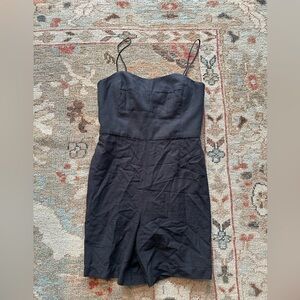 Club Monaco Black Strapless Dress